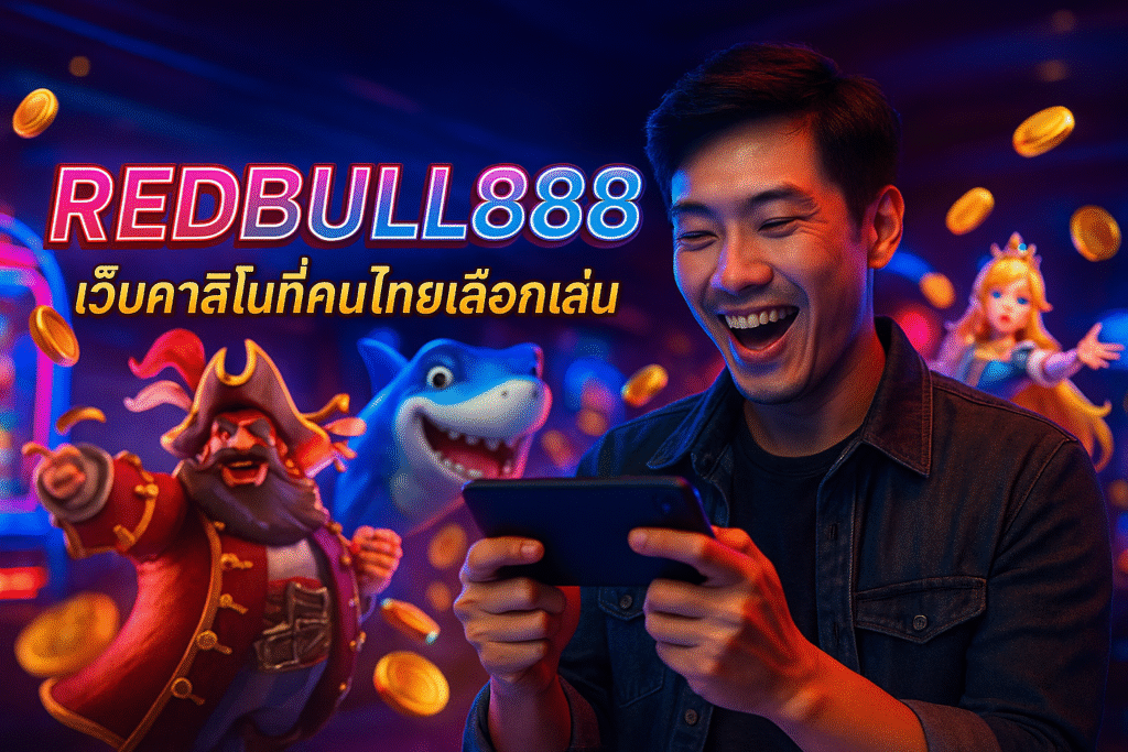 REDBULL888 เว็บคาสิโนที่คนไทยเลือกเล่น