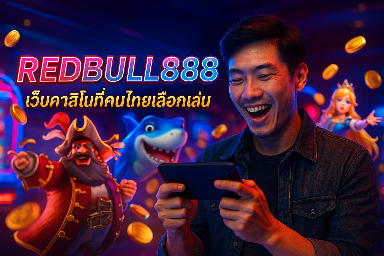 REDBULL888 เว็บคาสิโนที่คนไทยเลือกเล่น