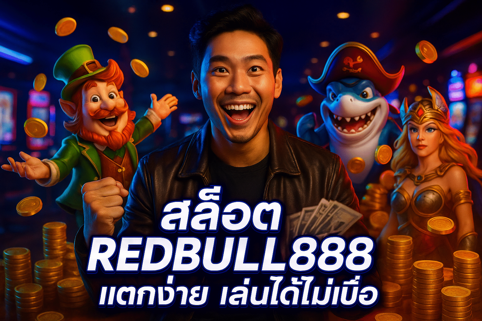 สล็อต REDBULL888 แตกง่าย เล่นได้ไม่เบื่อ