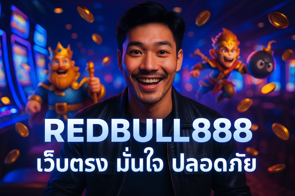 REDBULL888 เว็บตรง มั่นใจ ปลอดภัย