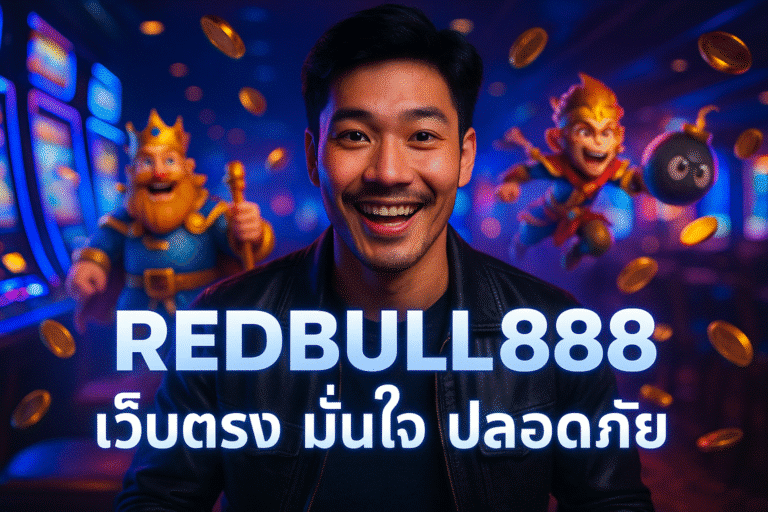 REDBULL888 เว็บตรง มั่นใจ ปลอดภัย