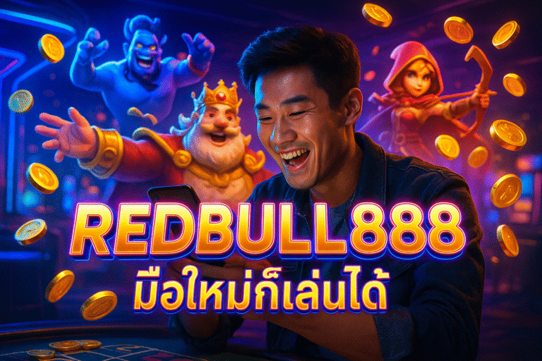 REDBULL888 มือใหม่ก็เล่นได้