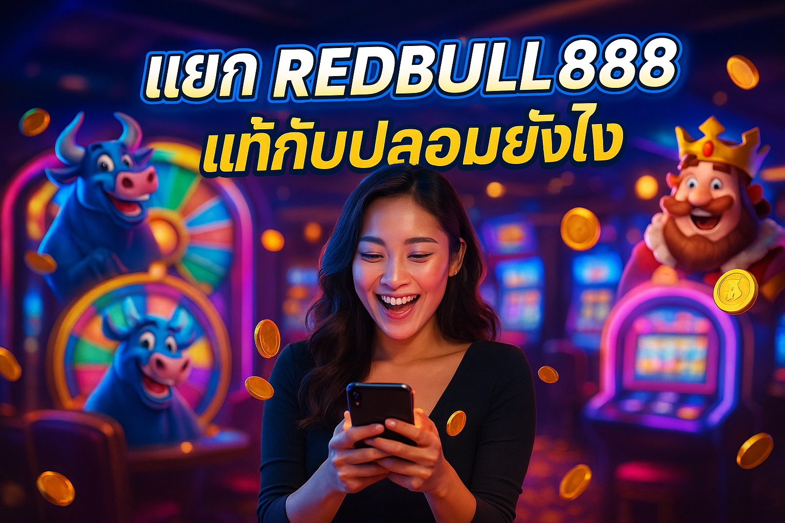 แยก REDBULL888 แท้กับปลอมยังไง