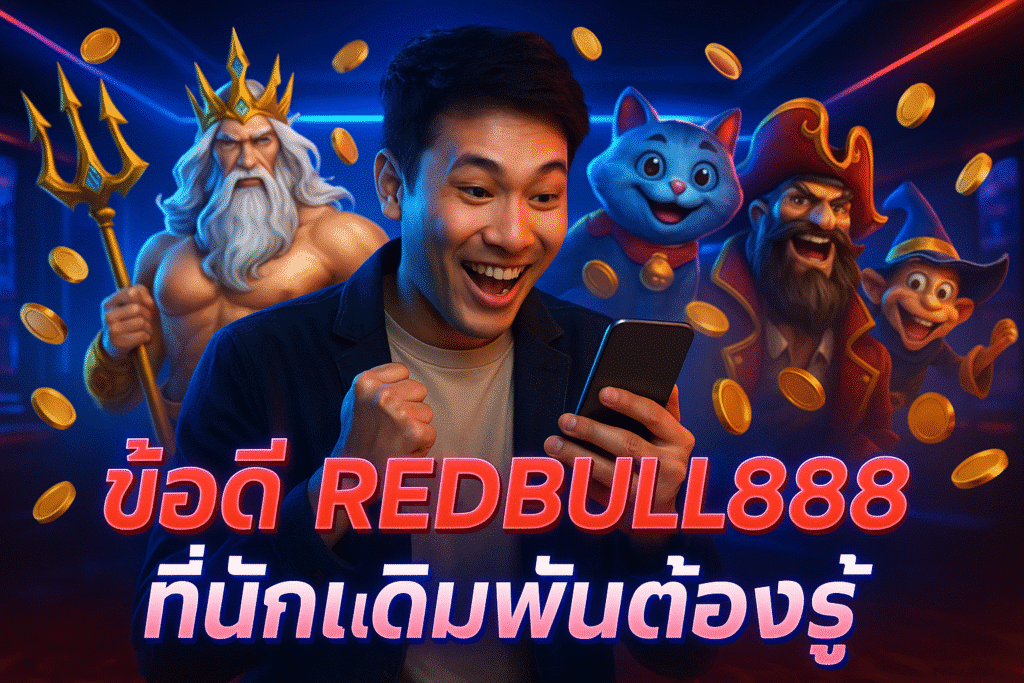 ข้อดี REDBULL888 ที่นักเดิมพันต้องรู้