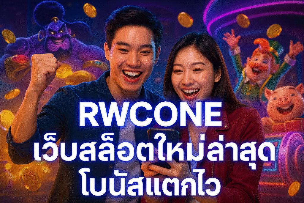 RWCONE เว็บสล็อตใหม่ล่าสุด โบนัสแตกไว