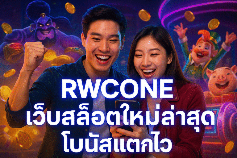 RWCONE เว็บสล็อตใหม่ล่าสุด โบนัสแตกไว